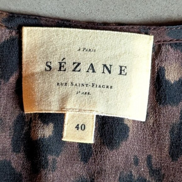 Sézane Luci0 Tank |  Leopard print - Picture 5 of 16